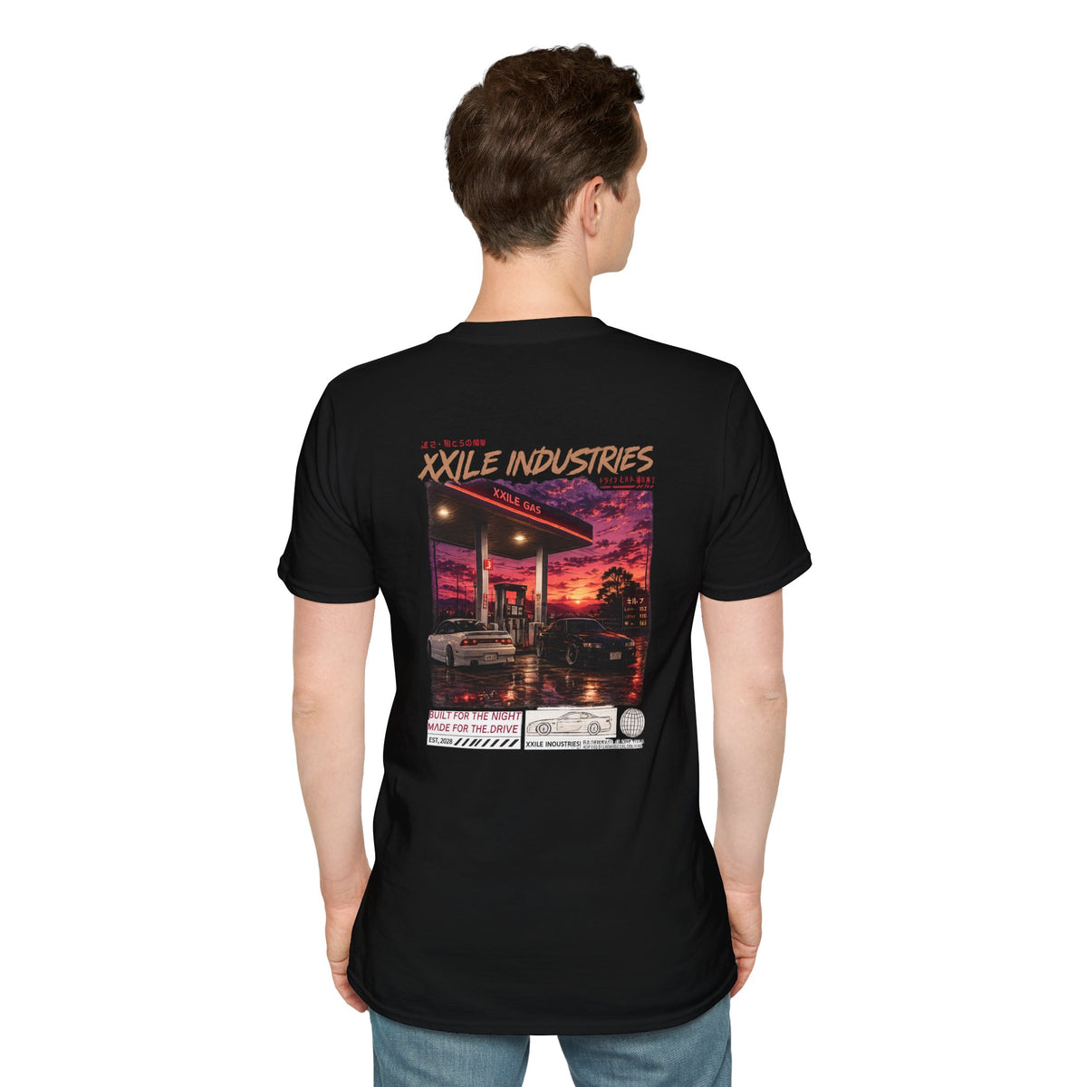XXILE Industries Midnight Drive Graphic T-Shirt