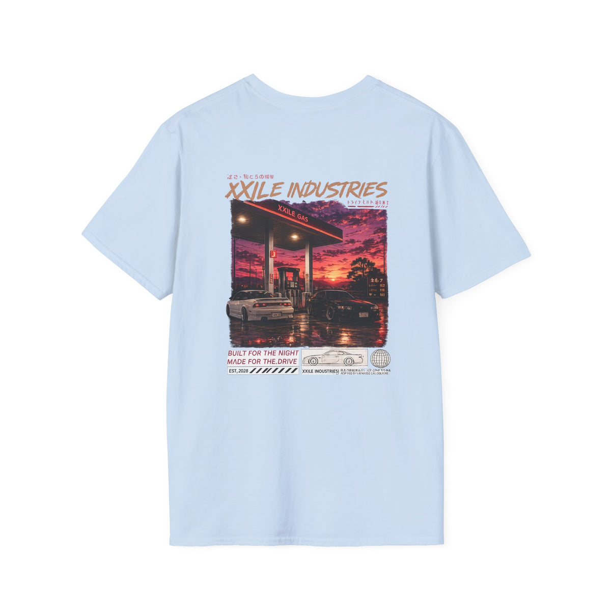 XXILE Industries Midnight Drive Graphic T-Shirt