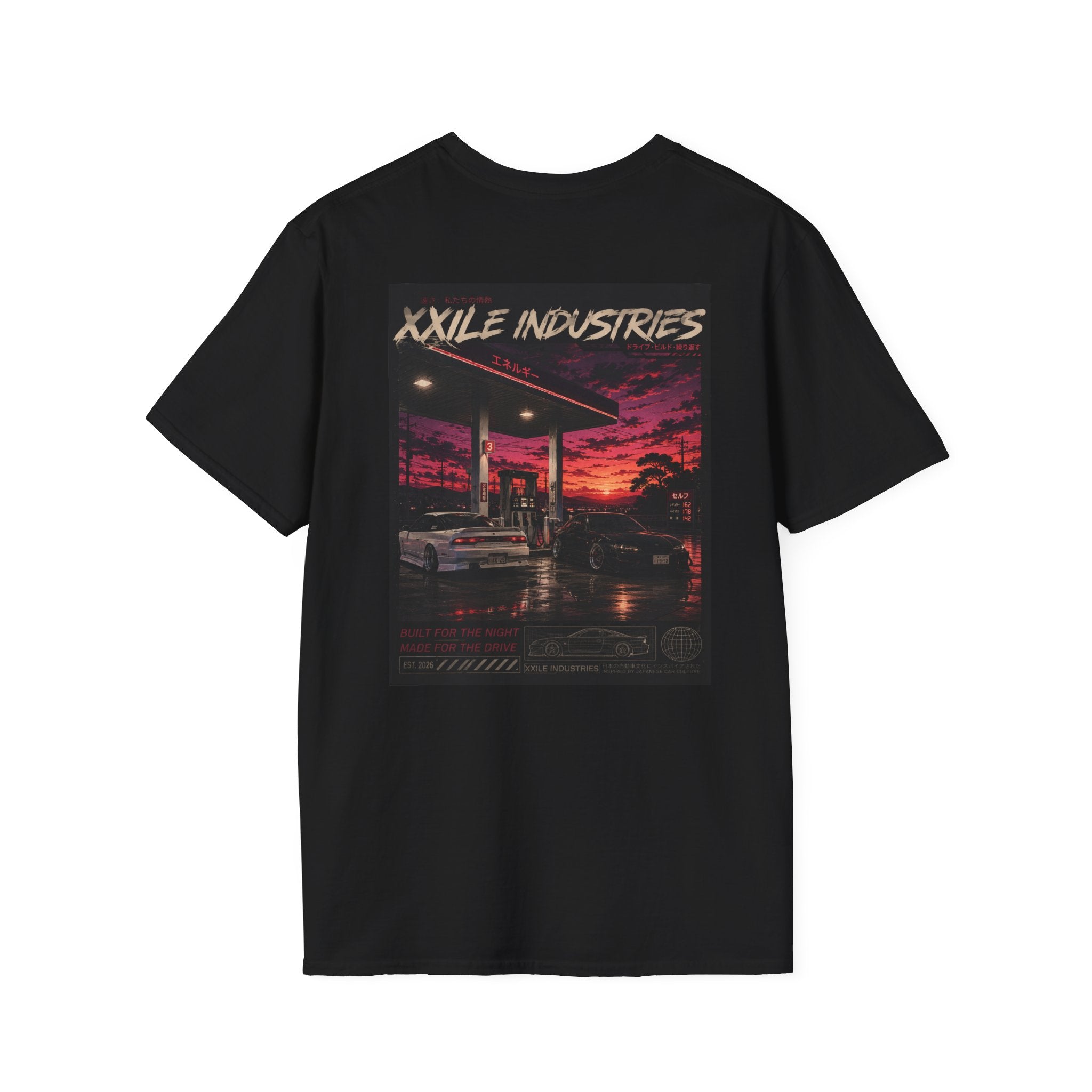 XXILE Industries Midnight Drive Graphic T-Shirt