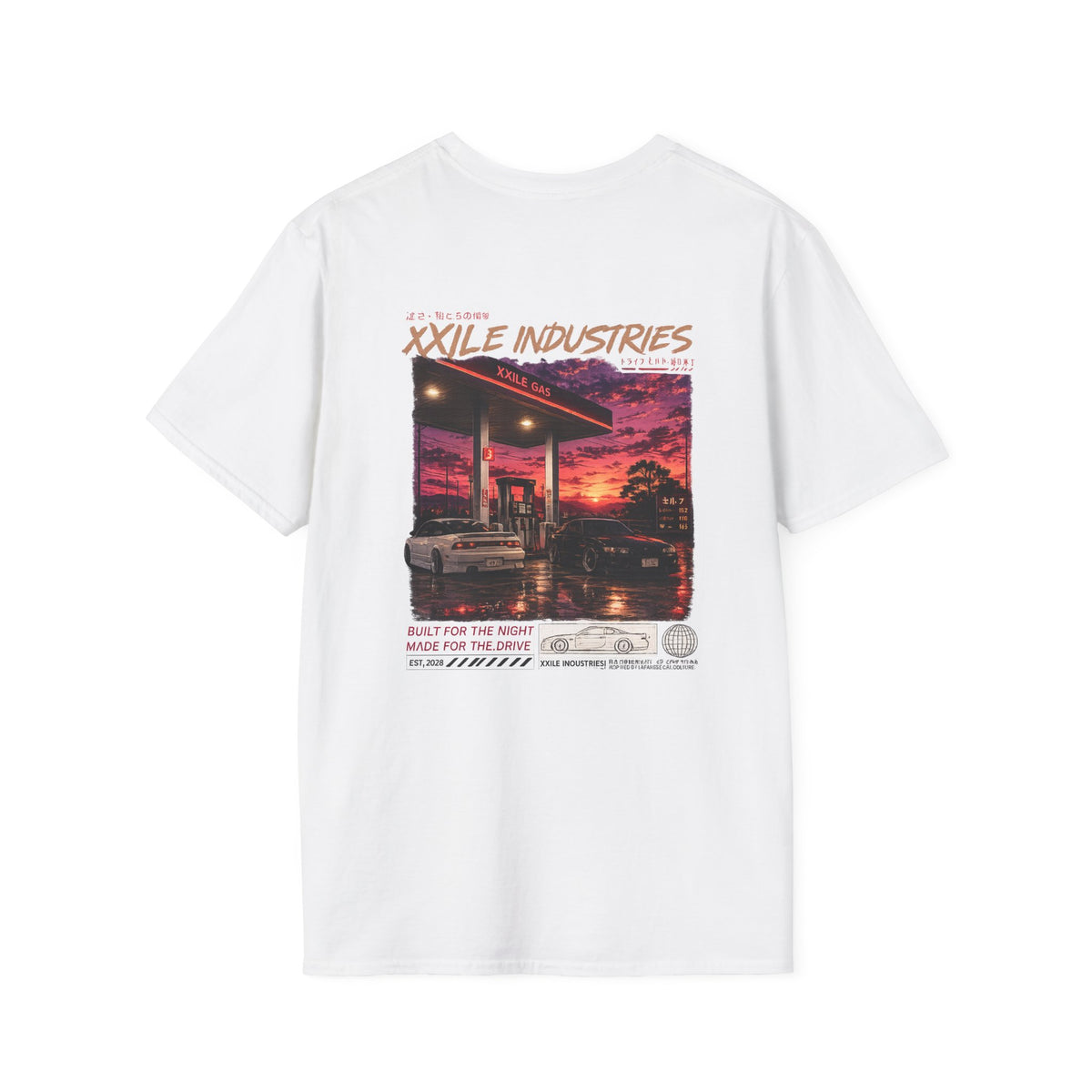 XXILE Industries Midnight Drive Graphic T-Shirt