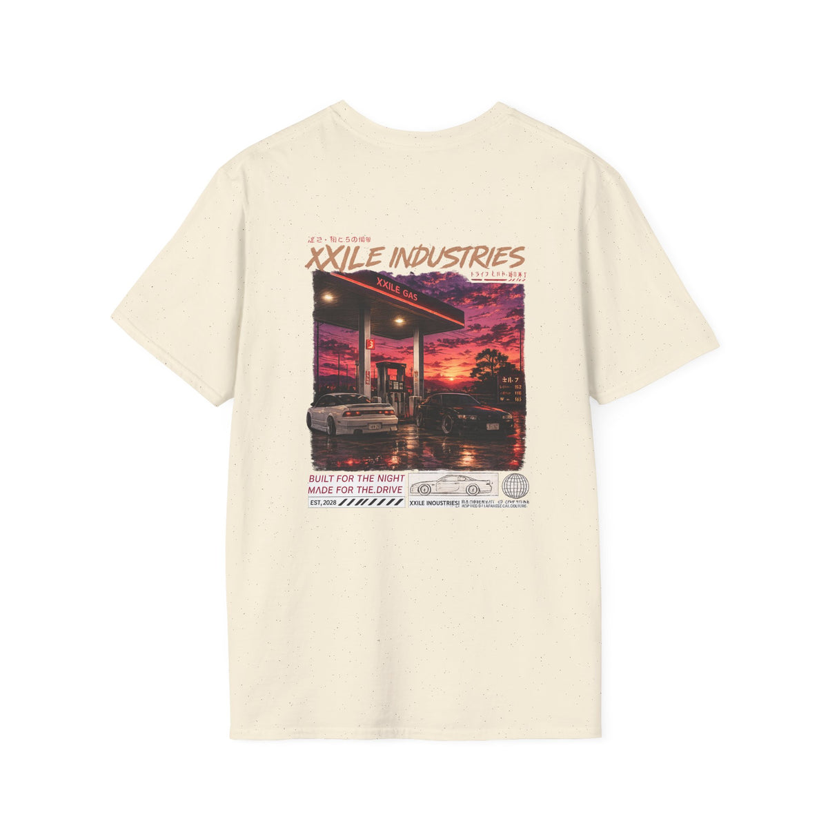 XXILE Industries Midnight Drive Graphic T-Shirt
