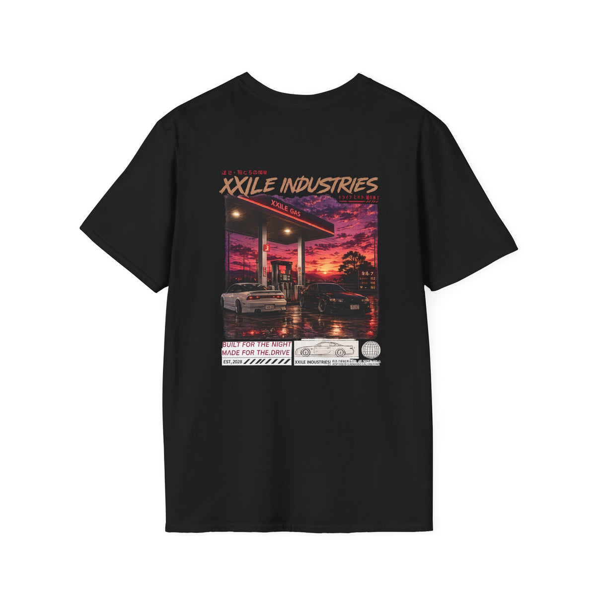 XXILE Industries Midnight Drive Graphic T-Shirt
