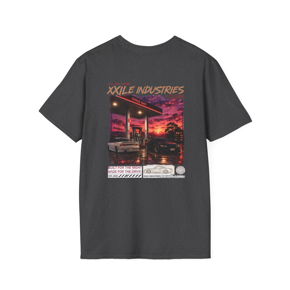 XXILE Industries Midnight Drive Graphic T-Shirt