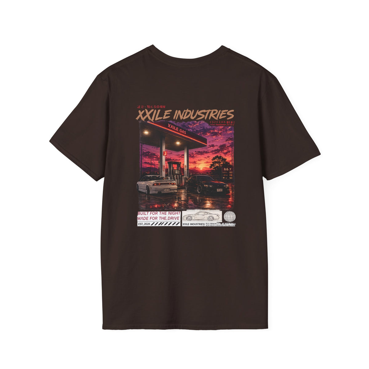 XXILE Industries Midnight Drive Graphic T-Shirt