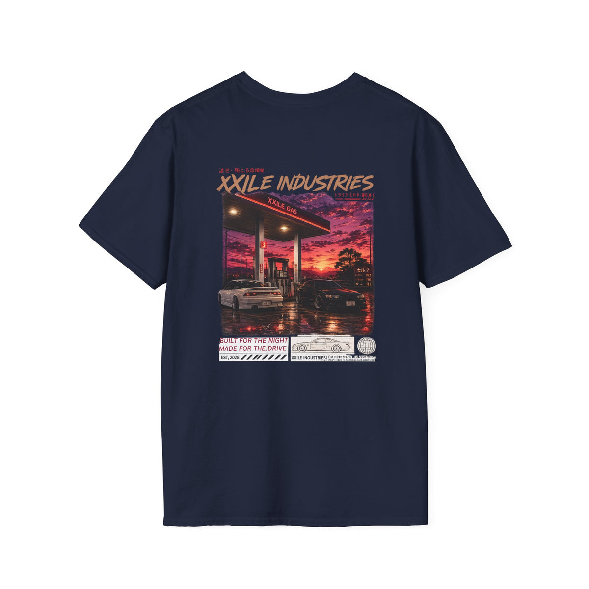 XXILE Industries Midnight Drive Graphic T-Shirt
