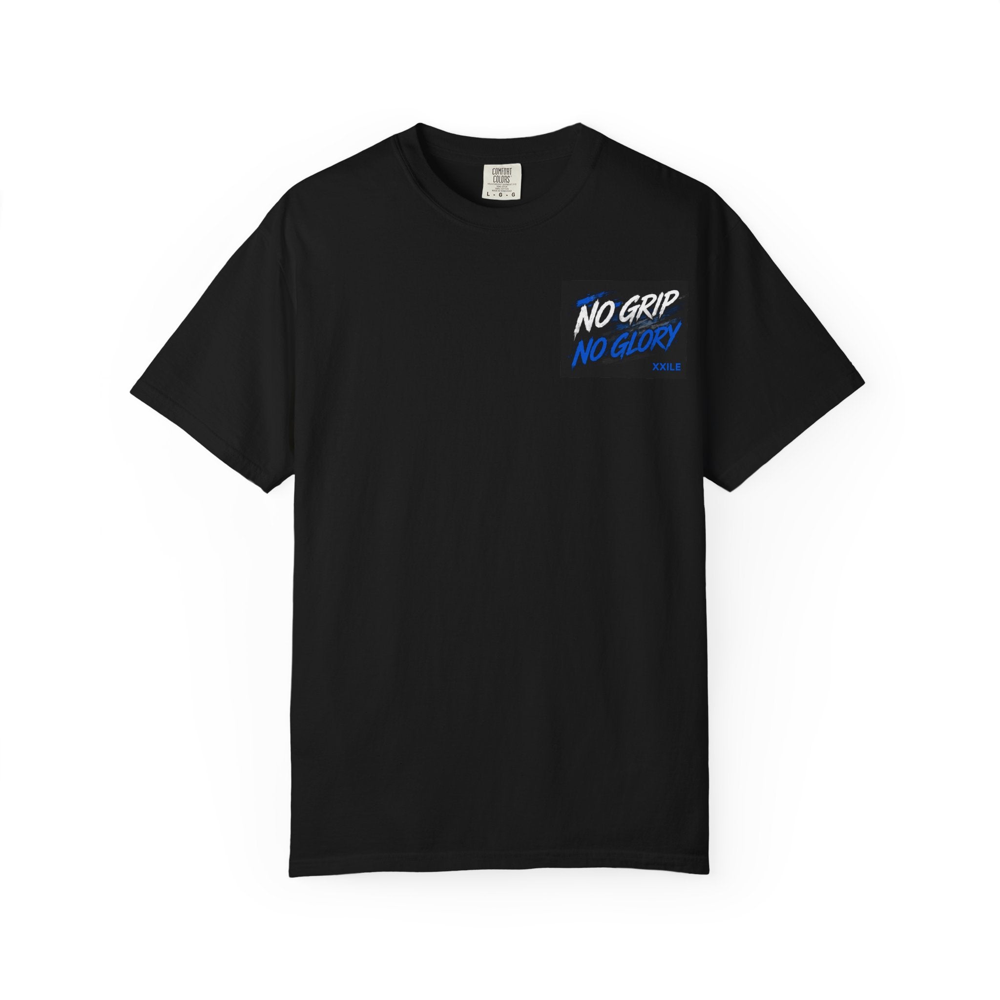 Racing T-Shirt — "No Grip No Glory" Car Graphic Tee