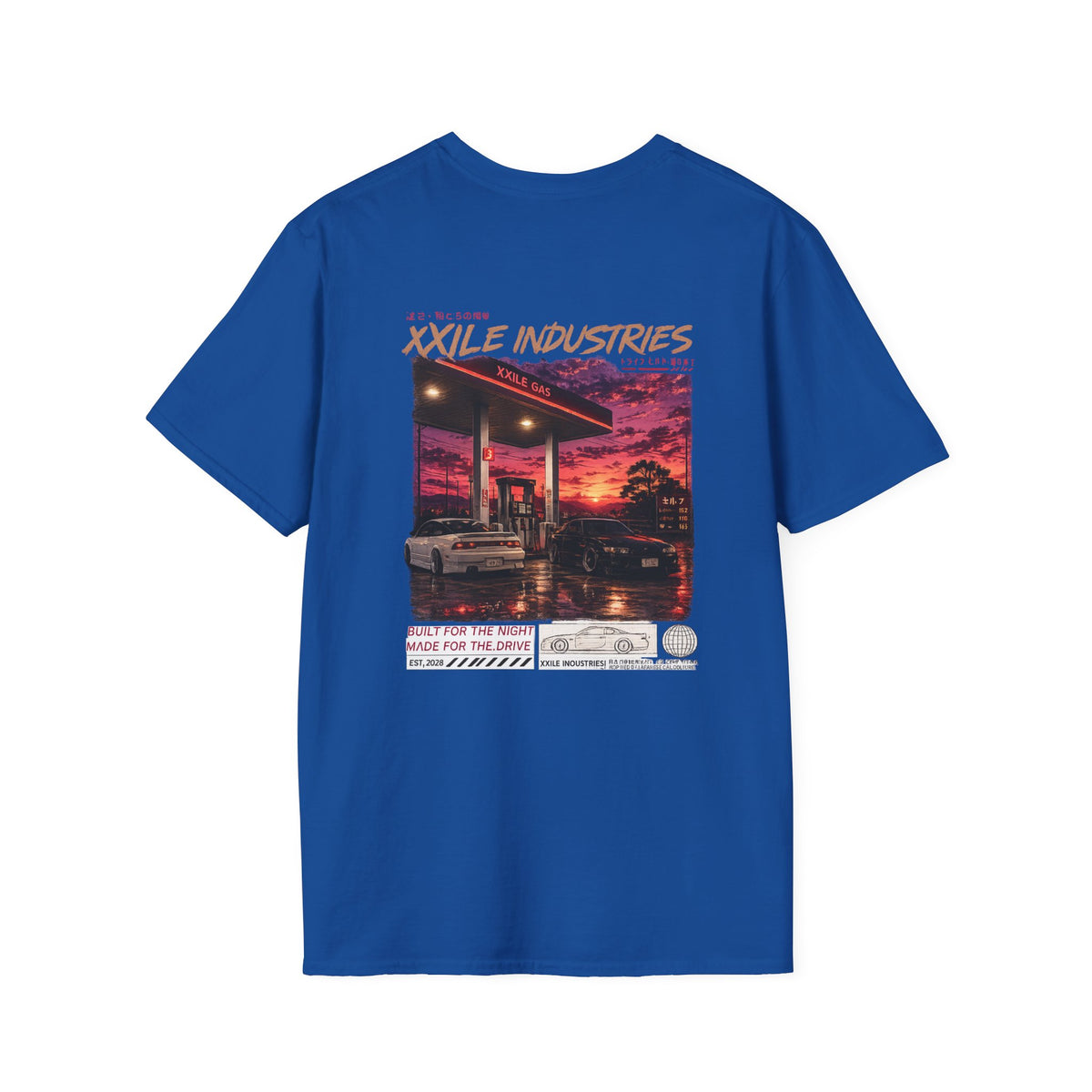 XXILE Industries Midnight Drive Graphic T-Shirt
