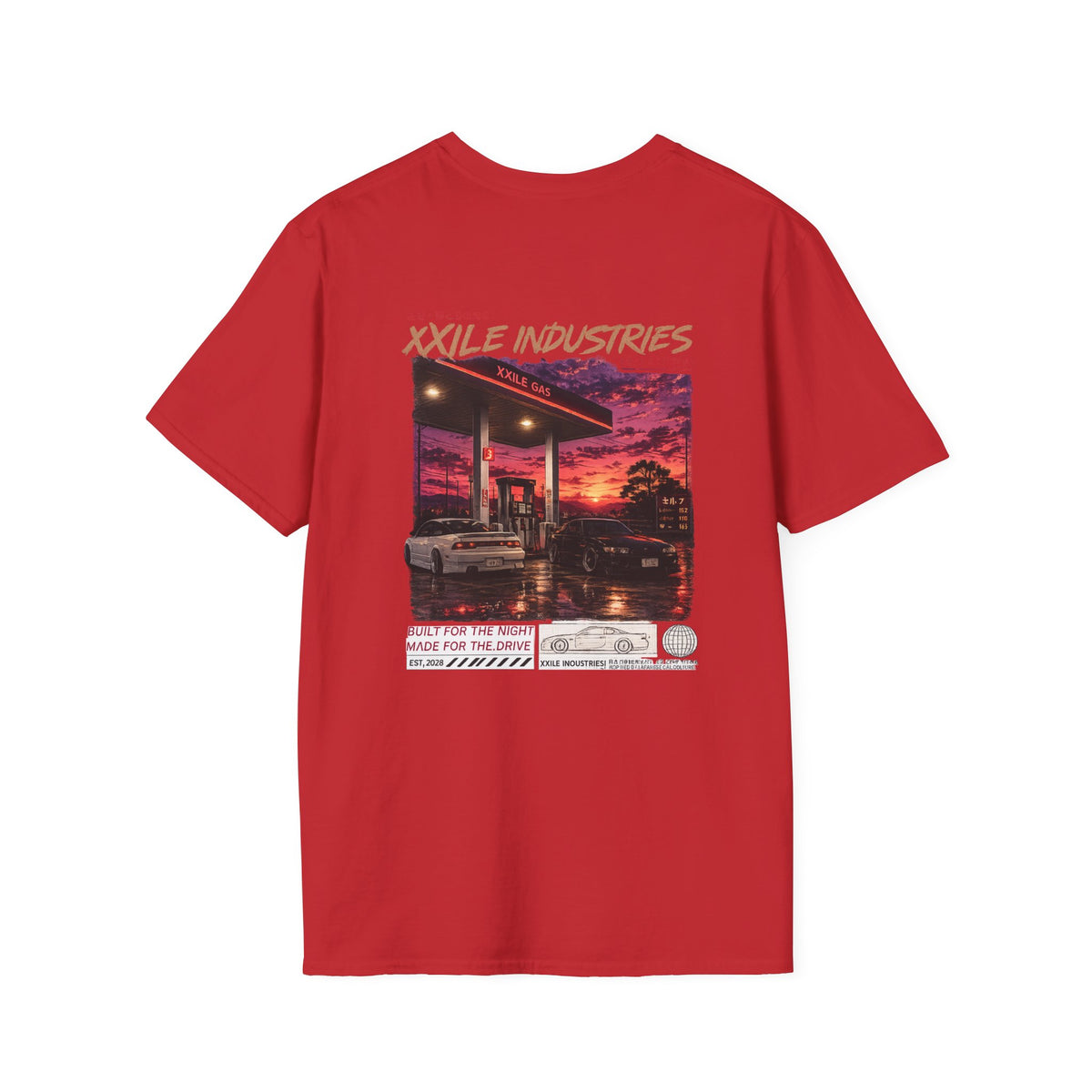 XXILE Industries Midnight Drive Graphic T-Shirt